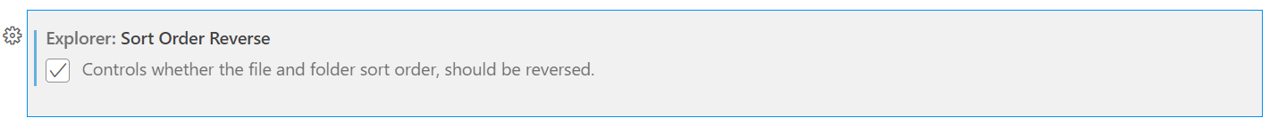 设置文件夹倒序